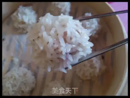 Make The rice pearls step 16