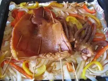 Make Roasted squid step 6