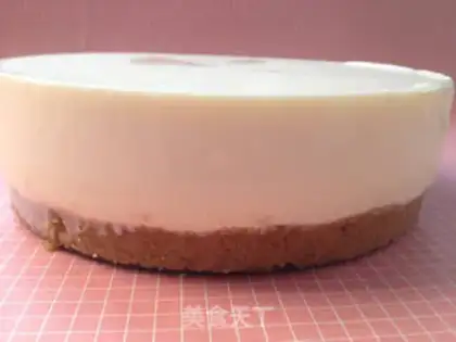 Make No yogurt cheesecake step 10