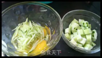 Make Onion egg burrito step 2