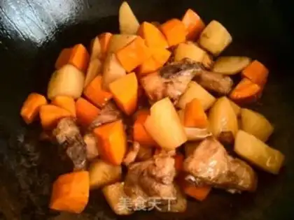 Make Curry steak step 6