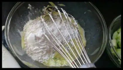 Make Onion egg burrito step 3