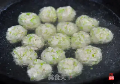 Make Porridge meatballs step 4