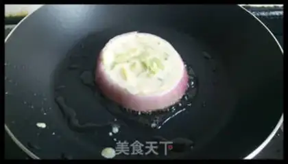 Make Onion egg burrito step 8