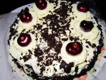 Make Black forest cake step 8
