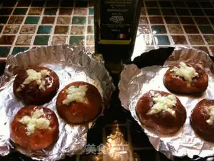 Make Garlic roast mushrooms step 1
