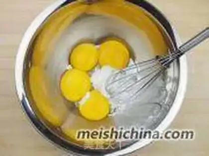 Make Blueberry twirl step 1