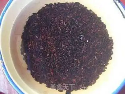 Make Black rice twig step 0