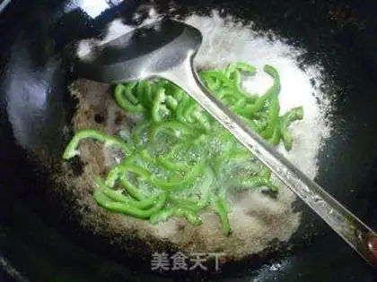 Make Cream pepper with potatoes step 2