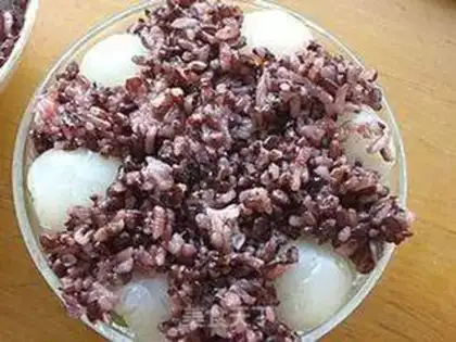 Make Black rice twig step 6