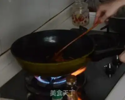 Make Rock pan rice step 3