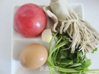Make Tofu silk egg soup step 0