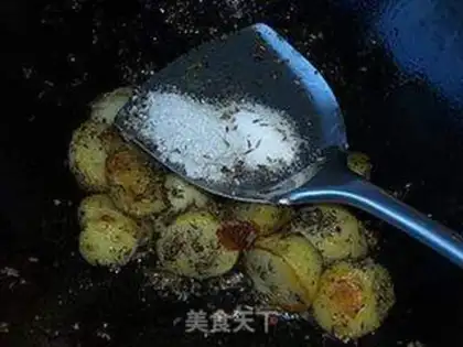 Make Barbecue little potatoes step 5