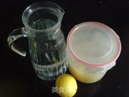 Make Lemon honey tea step 0