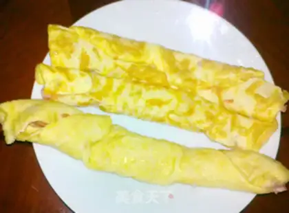 Make Egg rolls step 3