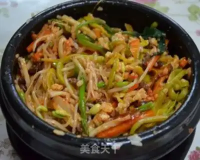 Make Rock pan rice step 14