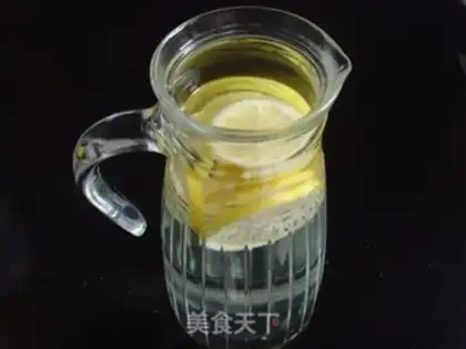 Make Lemon honey tea step 4