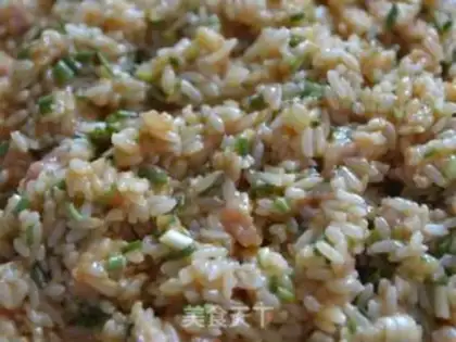 Make Meat and rice balls step 4