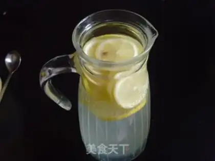 Make Lemon honey tea step 6