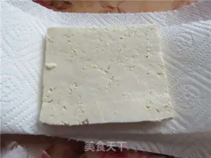 Make Vanilla tofu sandwich step 1