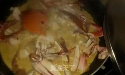 Make Thai curry crab step 8