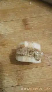 Make Sausage beef eggbox step 5