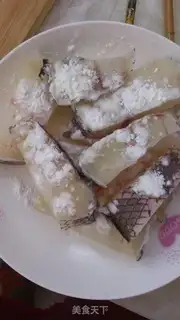 Make Cod tofu step 1