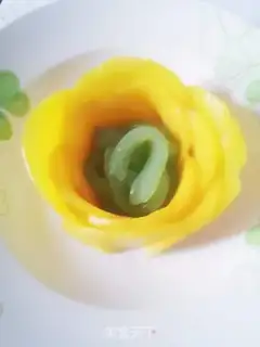 Make Mango flowers step 3