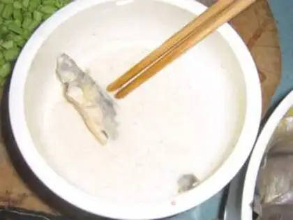 Make Fried yellow fish step 1