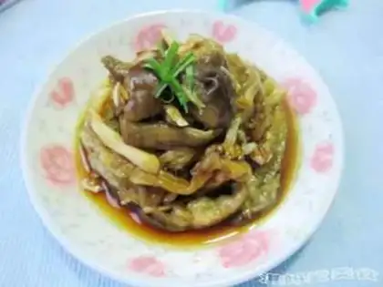 Make Garlic eggplant step 7