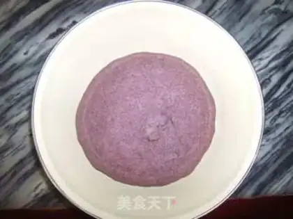 Make Purple rice buns step 3