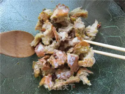 Make Bread salad step 5
