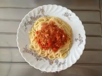 Make Tuna pasta step 7