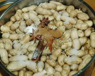 Make Five peanuts step 2