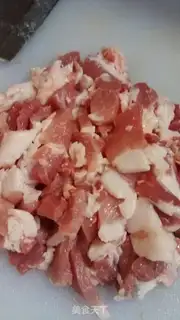 Make radish and salty rice step 2