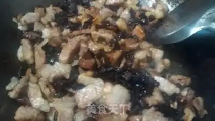 Make radish and salty rice step 4