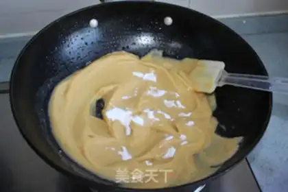 Make No sugar-free bean yellow step 4