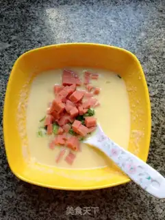 Make Soy eggscake step 5
