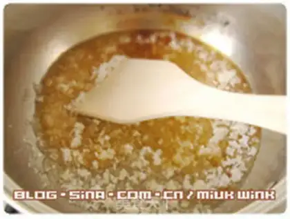 Make Caramel cream taffy sauce step 4