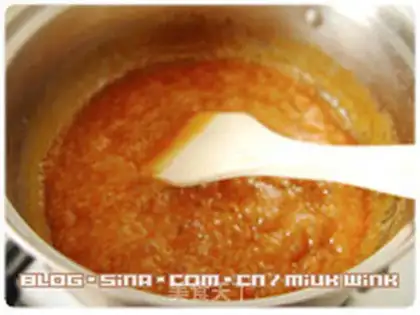 Make Caramel cream taffy sauce step 8