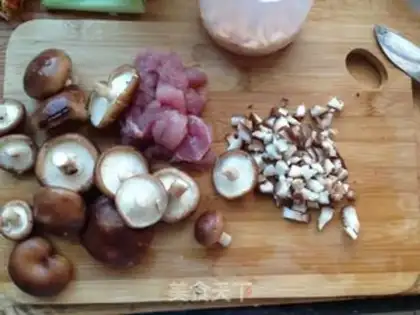 Make Shrimp clams burn wheat step 0