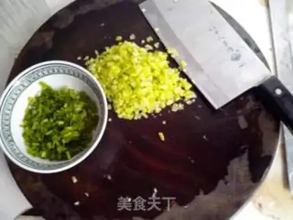 Make Crab willow fried rice step 1