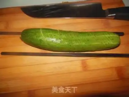 Make Spicy cucumber step 1