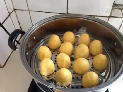 Make Milky corn nest step 8