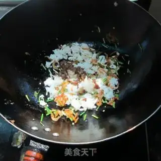 Make Shrimp fried rice step 6
