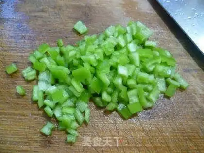 Make Crab willow fried rice step 4