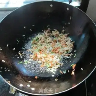 Make Shrimp fried rice step 7