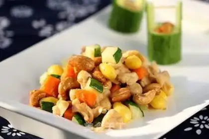 Make Cashew chicken step 16