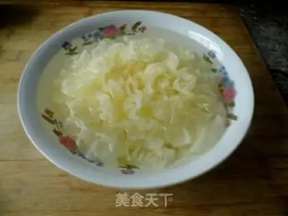 Make Silver pear step 1