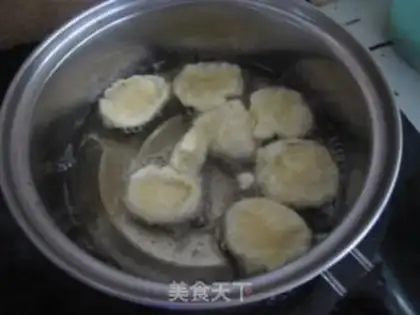 Make Fried almond mushrooms step 4